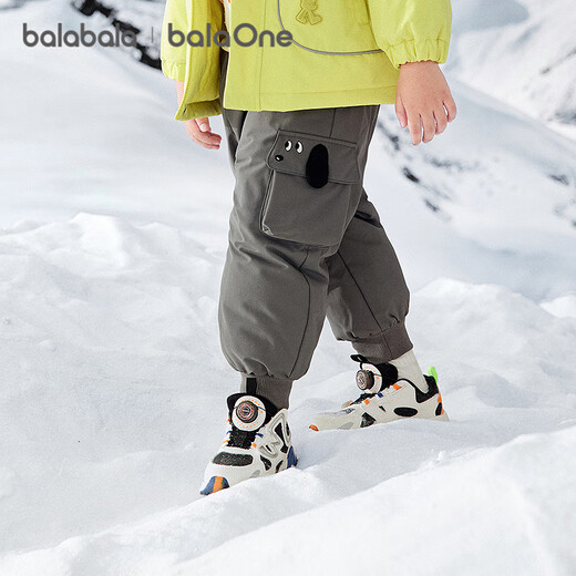 Bala BalaOne children's clothing baby down pants boys overalls winter 2025 trousers three-proof 208425108102