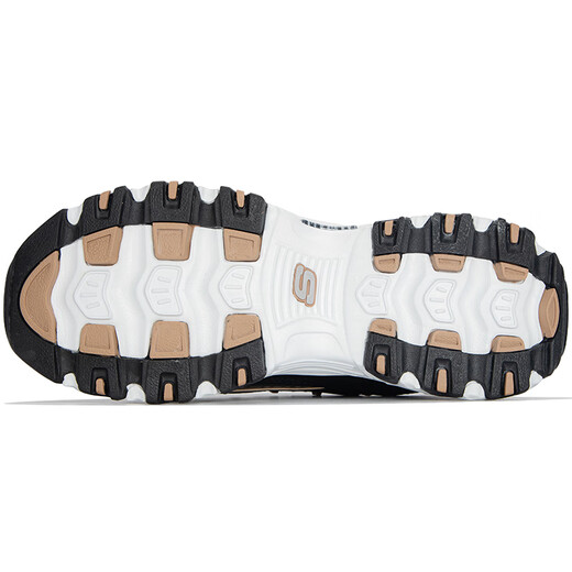 
Skechers women's shoes, sports shoes, fashion trend retro thick-soled dad shoes, panda shoes, fitness training, running and casual shoes 11979-BKGD 35