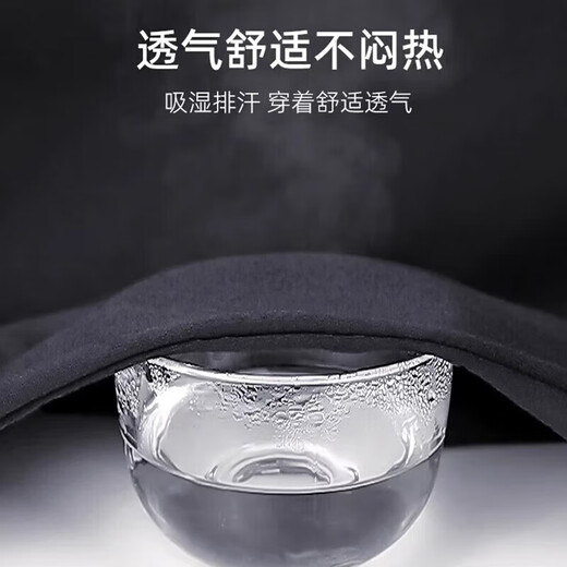 Li Ning Sports Pants Men's Trousers Loose Casual Pants Knitted Straight Trousers Black 2XL