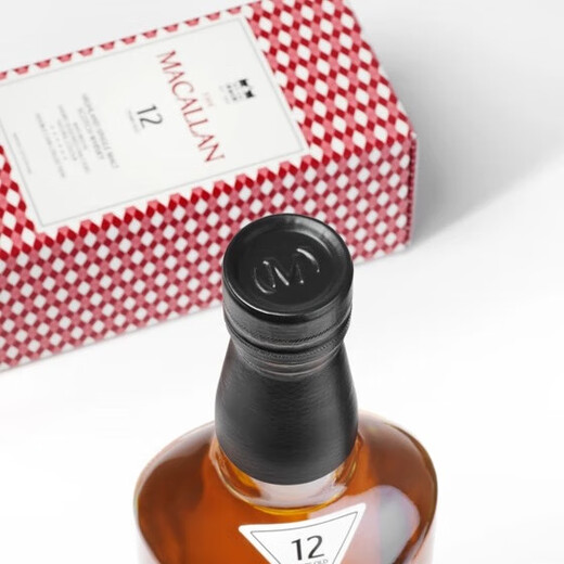 麦卡伦（MACALLAN）12年双雪莉桶 单一麦芽威士忌 700ml 礼盒装 新包装
