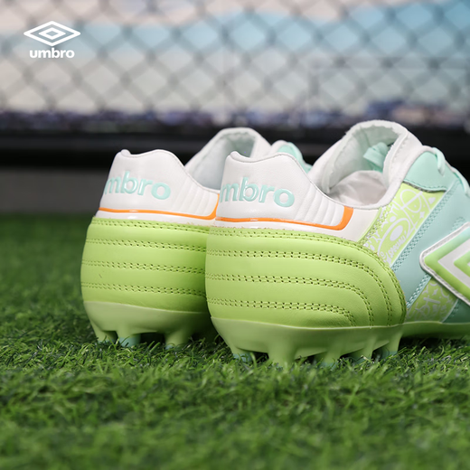 Umbro official sports Speciali Premier AG sub-top short spike graffiti version football shoes Gulf Blue/Sharp Green 43