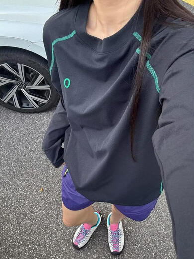 Menglianya rafting quick-drying clothing for men and women in spring and autumn new thin sunscreen long-sleeved T-shirt outdoor sports cycling clothing bottoming shirt CS-1519 Glacier Blue M M