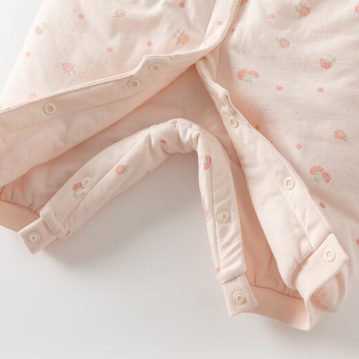 David Bella baby girl quilted romper autumn and winter newborn onesie baby romper