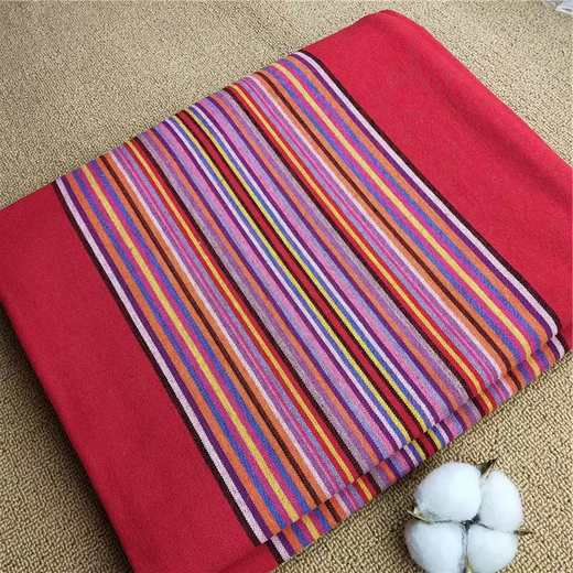 Yusenyi thickened striped four-season three-piece quilt cover single-piece double single dormitory cloth sheet quilt cover quilt old royal blue 2.5x2.5 meter sheet for large bed