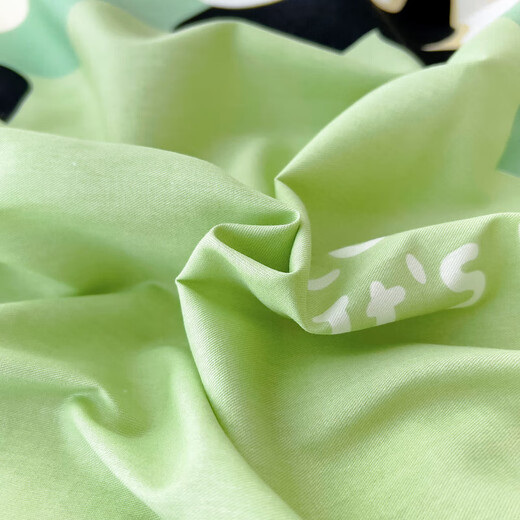 Kindergarten bed pure cotton quilt three-piece nap children's quilt pure cotton baby six-piece kindergarten entry kit Panda Paradise 120*150cn single piece quilt cover