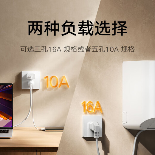 Xiaomi (MI) Xiaomi Wall Socket/Wall Socket Pro Wall Socket Five Holes 10A White