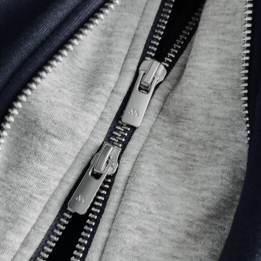 MEIYANG No Call No. 3 Jacket Thick Velvet Warm Far Infrared Antistatic Hooded Slimming Versatile Fashion Winter New Style Navy Blue M