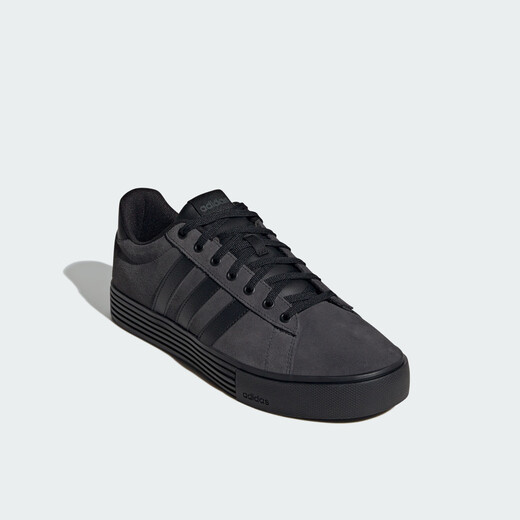 Adidas DAILY 4.0 retro all-match casual canvas shoes for men and women Adidas official light sports black/carbon black 40