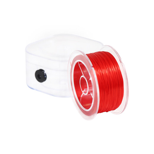 Bracelet elastic cord 0.8mm Wenwan bracelet beaded cord diy handmade special crystal cowhide elastic cord white crystal only 100 meters 0.8mm