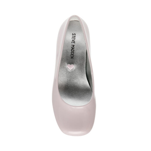 Steve Madden Girls Jenna Pumps, Blush Patent Leather, 4 Bigs Blush Patent Leather 4 Bigs
