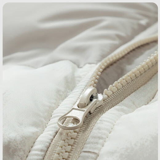 Delhui Cotton Jacket Men's Winter Stand Collar Versatile Windproof Thickened Cotton Color Matching Casual Warm Jacket Khaki XL