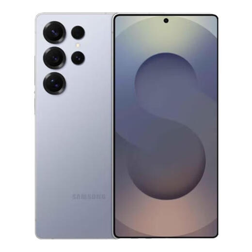 Samsung SAMSUNG Galaxy S25 Ultra National Bank Genuine Super Anthropomorphic AI Assistant 200 Million Pixel AI Photography Translation Phone Gaming Phone Titanium Silver Blue 12+256GB Official Standard