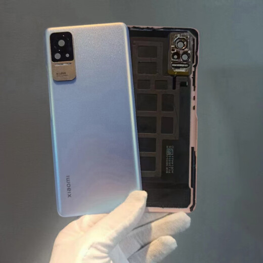 Second-hand disassembled back cover CIVI original back cover 1s glass back case battery cover mobile phone back case civi light blue with frame original disassembly 95 new