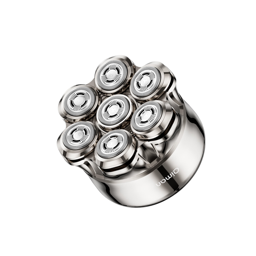 Qiman bald artifact, special self-service hair clipper for shaving your head, adult magnetic seven-blade men's electric high-power razor for bald head shaving artifact, birthday gift for dad