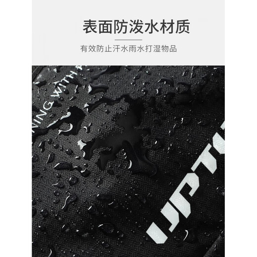 He Jiagong Sports Women's 2025 New Running Mobile Phone Bag Special Women's Work Bag Lightweight Small Shoulder Bag Black + Leather Membrane Arm Bag Pink One Size