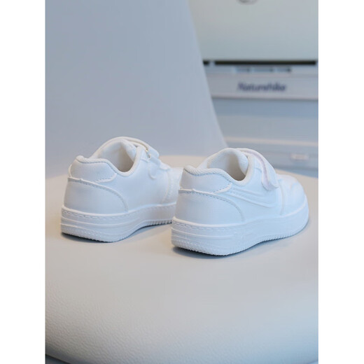 Terranis Yangma recommends baby white shoes spring and autumn non-slip soft sole shoes 2-10 years old waterproof casual autumn sandals G69 21 shoe inner length 14cm