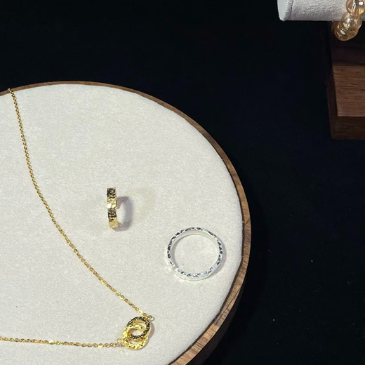 VTL9999 pure silver broken ice interlocking sterling silver necklace women's 2025 new clavicle chain Chinese Valentine's Day gift 9999 pure silver necklace gift box + gold