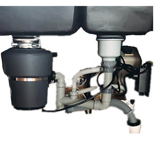 InSinkEasy installation, disassembly and repair American kitchen garbage disposer hot drink machine American version modified to Chinese version black