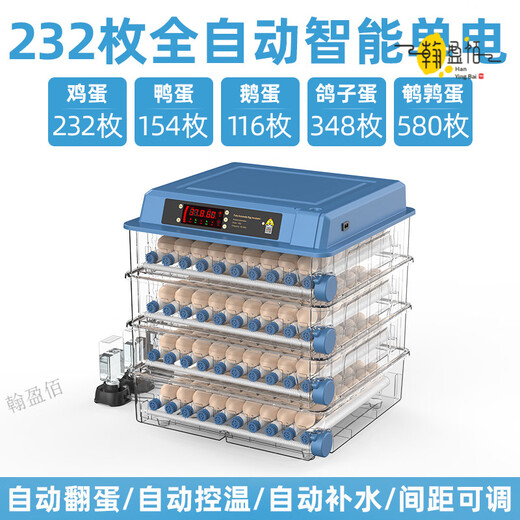 RSRDDY egg incubator household fully automatic small water bed small egg rutin incubator machine intelligence 36 pieces of intelligent single electric temperature + number of days