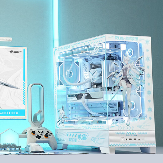 ASUS (ASUS) ASUS rog family bucket AMD Ryzen R5 9600X/RTX5060TI-16G game console 9700X+RTX5060 ASUS complete DIY assembly computer 9500F+RTX5060丨Configuration 1