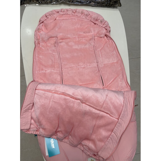 KUB KUB Baby Stroller Sleeping Nest Baby Autumn and Winter Sleeping Bag Warm Anti-Kick Quilt Anti-Jumping Sleep Silent Powder Stroller Sleeping Nest-Sleeping Nest Suitable for All Strollers 90x45cm