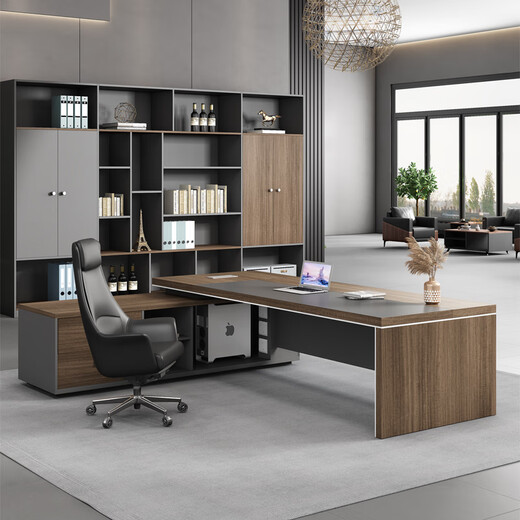 Shengli boss desk leader single executive desk manager desk supervisor office desk and chairs 2.0m table + boss chair