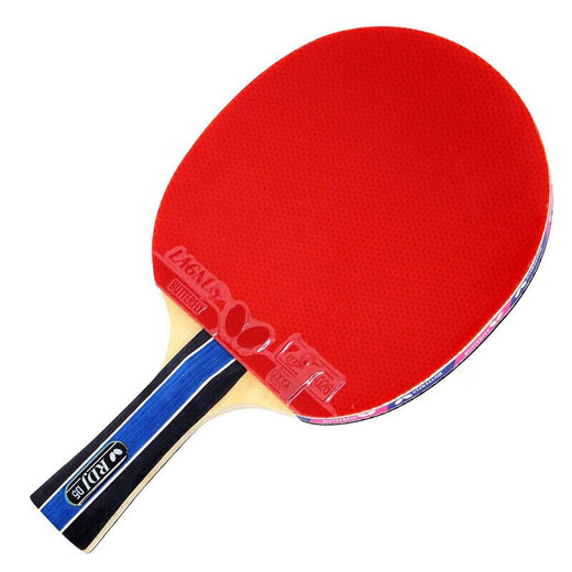 蝴蝶D5乒乓球拍单拍(含拍套)横拍进攻结合弧圈双面阿尤斯反胶