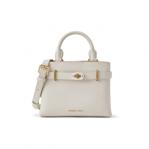 CHARLES&KEITH PU bag Kelly bag small square bag crossbody handbag medium women's multi-color black black