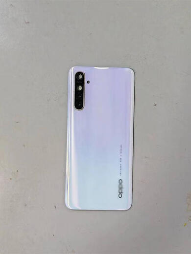 OPPO is suitable for k5 original disassembly back cover glass battery cover second-hand back shell outer back shell original mobile phone back screen K5 back cover Cyber Metal disassembly 85 new without frame free disassembly 1