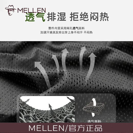 MELLEN high-end jacket men's jacket spring and autumn 2025 new fashion fashion business casual stand collar top men's dark gray L 115-130Jin Jin equals 0.5 kg