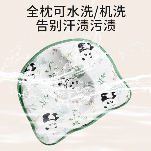 Ipoosi baby shaping pillow newborn baby 0-3-6 months and above auxiliary head tilt breathable silicone pillow for all seasons