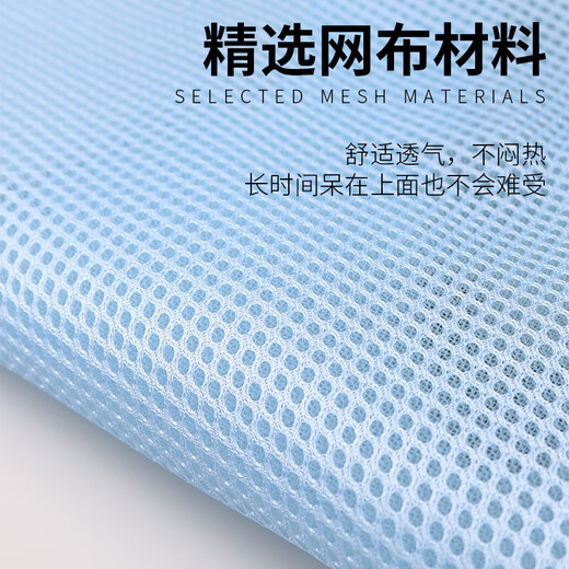 Cat nail clipper fixed bag anti-scratch and anti-bite artifact pet grooming hammock cat supplies washing cat bag shower Blue size M 92*52cm