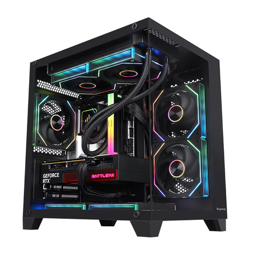 AMD Ryzen R7 9700X with Colorful RTX5060TI/RTX5070/5060 computer host e-sports complete game desktop delta mobile assembly computer configuration four R7 9700X 5060Ti sea view room host