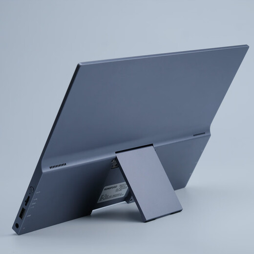 Kung Fu Dog KUNG FU GO tragbares Display 14 Zoll 3K vollständig laminiertes CNC-Vollaluminium-Legierung silbergraue Textur High-End-Notebook dedizierter ultradünner schmalkantiger geteilter sekundärer Bildschirm Erweiterung mobiler tragbarer Mini-Bildschirm A14S silbergrau