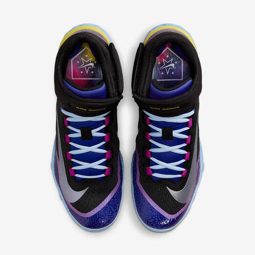 Nike (NIKE) men's baseball shoes have strong grip, cushioning, quick start, good support, high-top, lightweight, wear-resistant and non-slip Deep Night/Black/Psychic 49.5