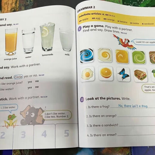 Hardcover new book, click-read version ourworld second edition, American National Geographic S matte pink paper edition textbook exercise book S level textbook + exercise book Level 2 textbook + exercise book