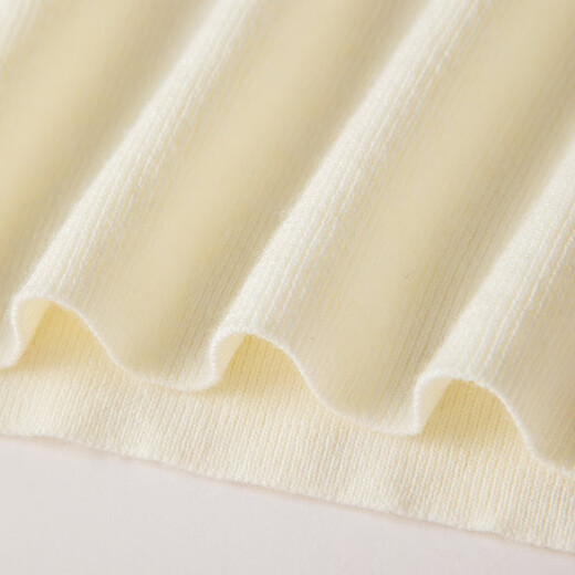 Late White New Product 2025 Winter Style Woolen Round Neck Fashion Sweater Temperament Versatile Soft Waxy Pullover Sweater Women's Beige S