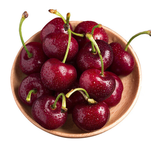 Bachiguo imported cherries from Chile air-shipped large cherries in stock direct delivery gift box seasonal fruits for pregnant women 450g (net weight) large fruit J grade single fruit 6-8g
