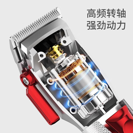 Pet hair clipper electric clipper for dogs and cats Teddy hair clipper special beauty high-power hair pusher pet hair clipper rich gold standard