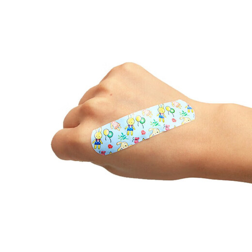 Cartoon Band-Aid Medical Transparent Breathable Waterproof Band-Aid Cute Children's Wound Hemostasis Heel Anti-wear Foot Cartoon Breathable and Waterproof 20 Pieces Multiple Patterns
