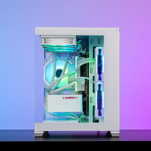 Colorful amd Ruilong r7 9800x3d/9700x rtx5080/5070ti/5060 white sea view room desktop assembly computer host game e-sports flagship store diy complete machine six R7 9800X3D+5070+1T+32G