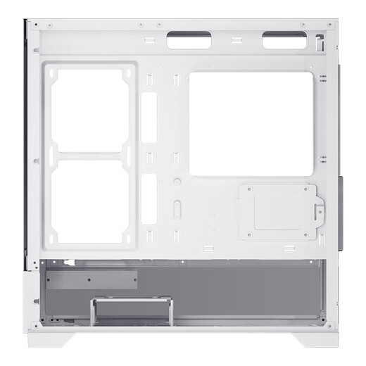 爱国者（aigo）W60 白色 游戏电脑台式主机箱 支持360水冷 M-ATX主板/四面快拆/270°海景房/支持4090显卡