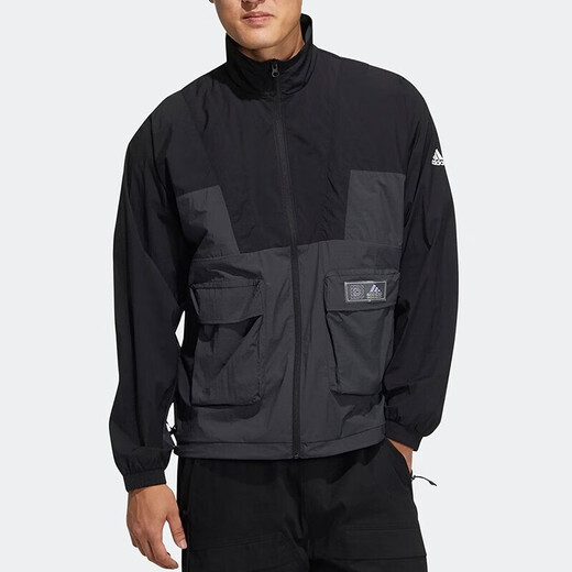 阿迪达斯 （adidas）男装 新款跑步训练运动休闲连帽夹克外套DQ3070 HE9929 S