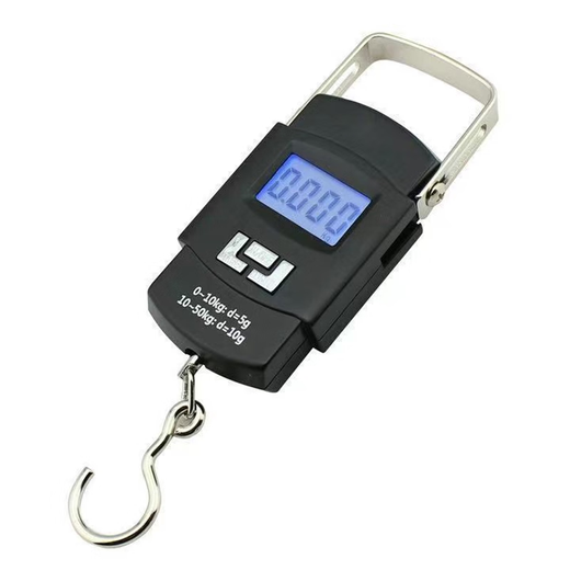 High-precision portable electronic scale, household spring weighing scale, portable mini kitchen scale, hook, small scale, upgraded stainless steel handle, stronger load-bearing, German high-precision movement, accurate measurement of 150 Jin Jin is equal to 0.5 kg
