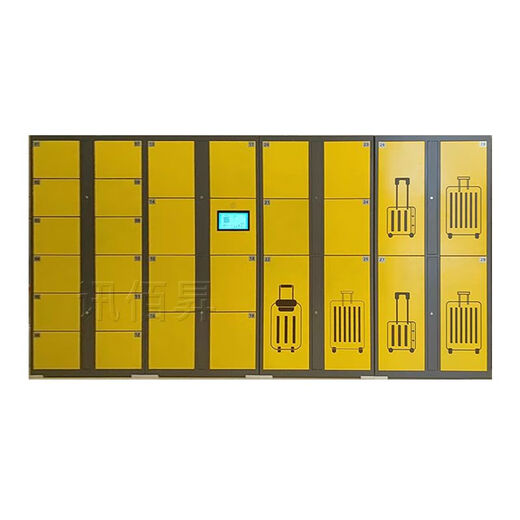 Yonghuan Scenic Spot WeChat Scan QR Code Internet Luggage Locker Mall Charged Smart Locker Bar Shared Bag Storage 10 Points 1 Inch Smart Locker