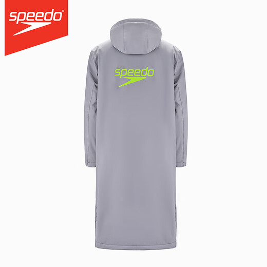 Speedo children's water-proof cotton clothing for teenagers waterproof and windproof autumn and winter training warm team clothing 25-26 new Qiji red red 140