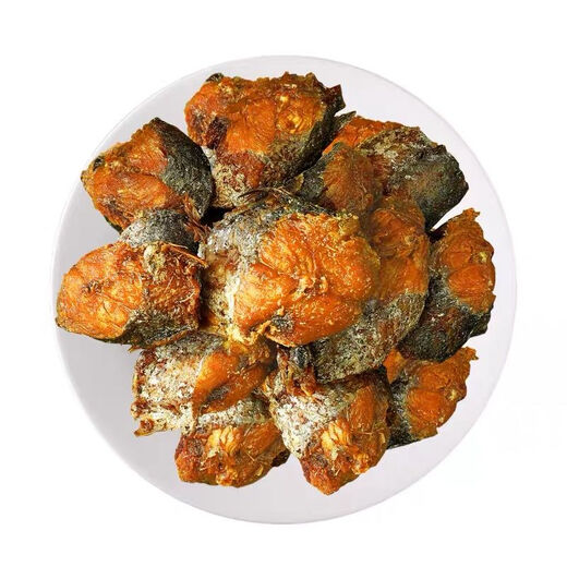 Old flavor five-spice mackerel Shandong Yantai flavor fried fish nuggets ready-to-eat crispy mackerel seafood products snacks five-spice mackerel 200g*2 bags