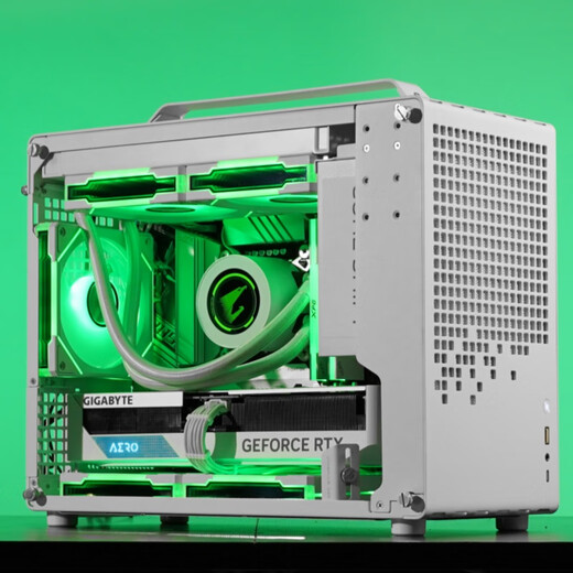 Gigabyte mini host AMD Ryzen 7 9800X3D/RTX5080 White Snow Eagle 5070TI e-sports game live broadcast high-end flagship itx portable desktop computer host four R7 9800X3D丨RTX5080 Snow Eagle