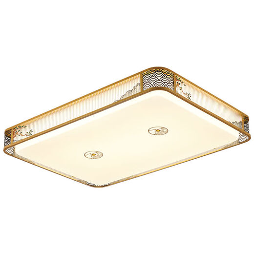 Yingtang New Chinese Style Lamps Modern Simple Bedroom Lamps Restaurant Study Room Whole House Lamps 2025 New Living Room Suction Package 03-Two Bedrooms and One Living Room