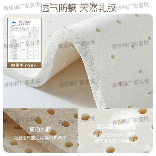 席梦思床垫家庭软硬两用独立弹簧床垫加厚20cm乳胶椰棕出租房床垫 希尔顿款丨E3高级房+臻享乳胶22cm厚】 1350mm*1900mm